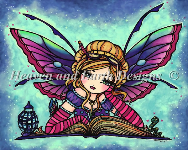 Bookworm Fairy - Click Image to Close